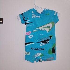 Nike Romper Blue Green 3mo